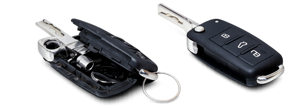 broken car key repair