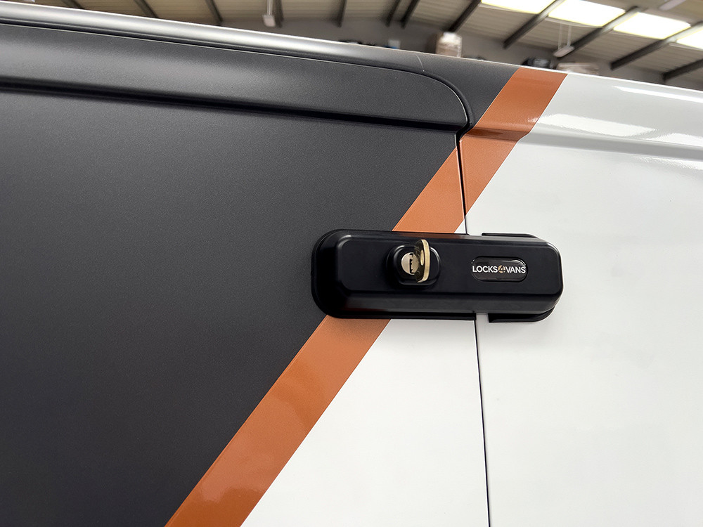 Van Locks Welwyn Garden City Statement lock fitted to van doors in Welwyn Garden City