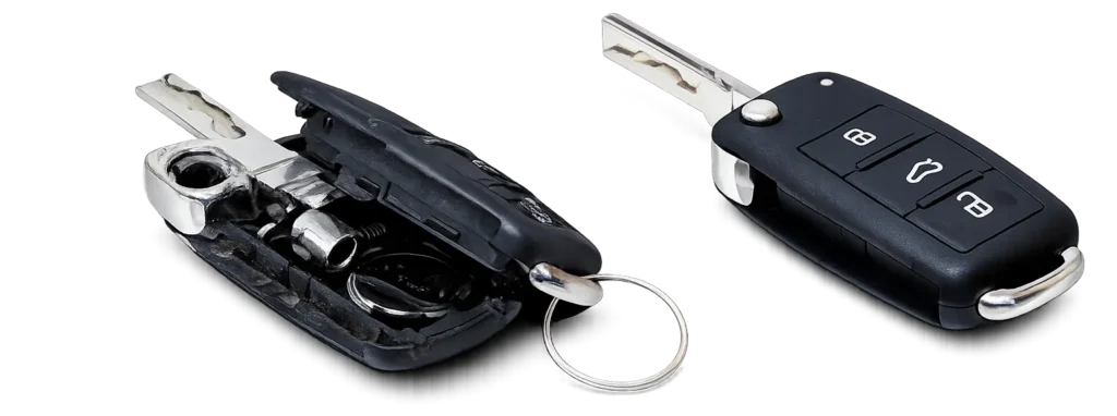 broken car key repair